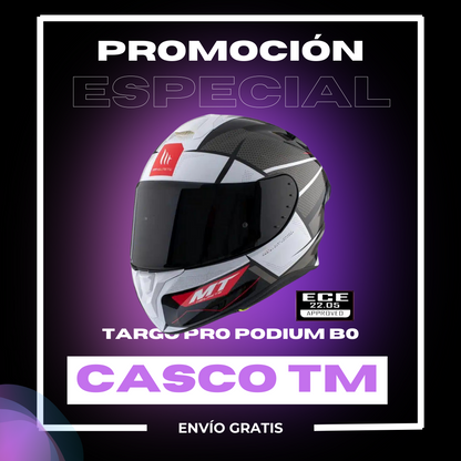 CASCO MT CERTIFICADO ECE 2205 3 Estrellas Sharp