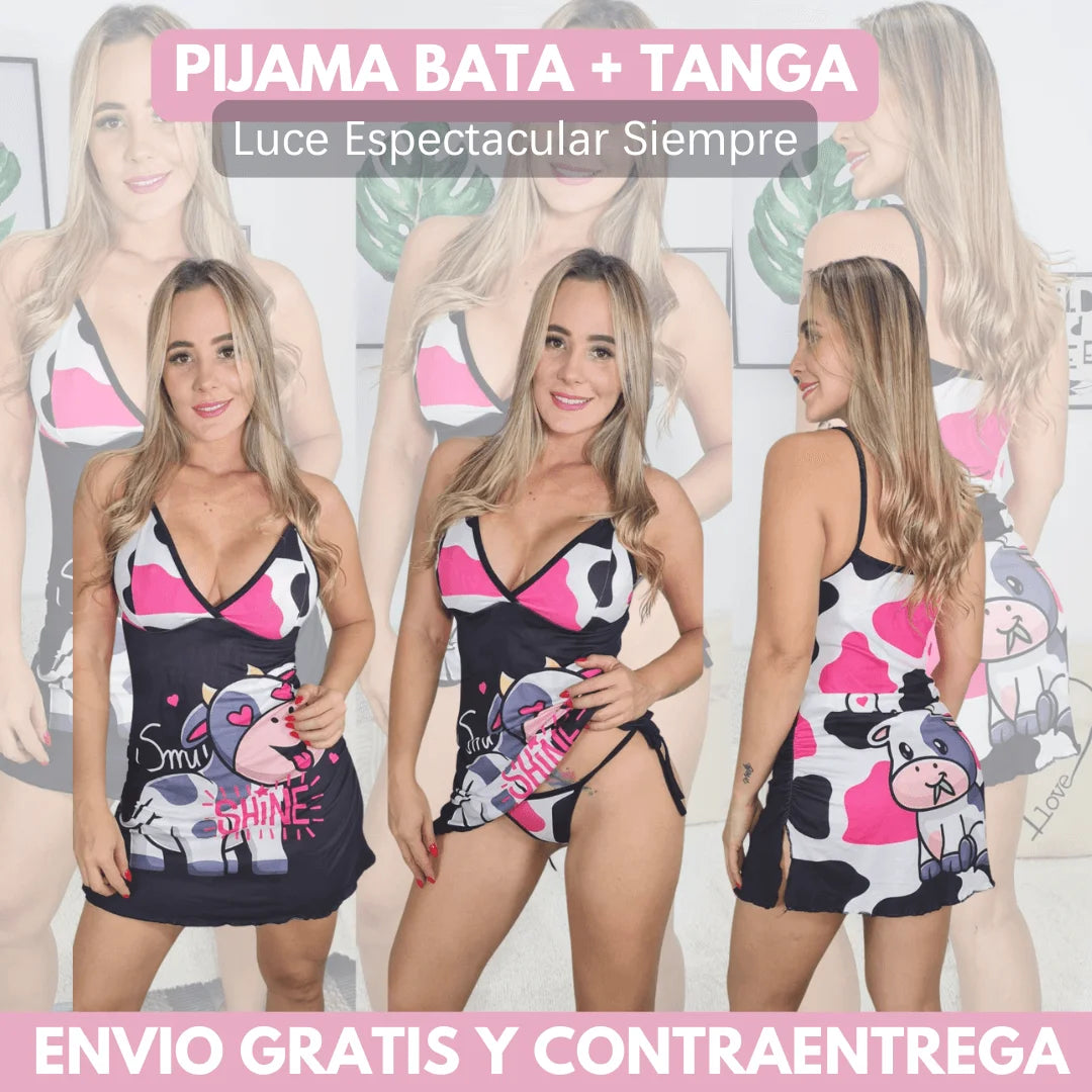 Pijama Bata Tanga Talla Unica