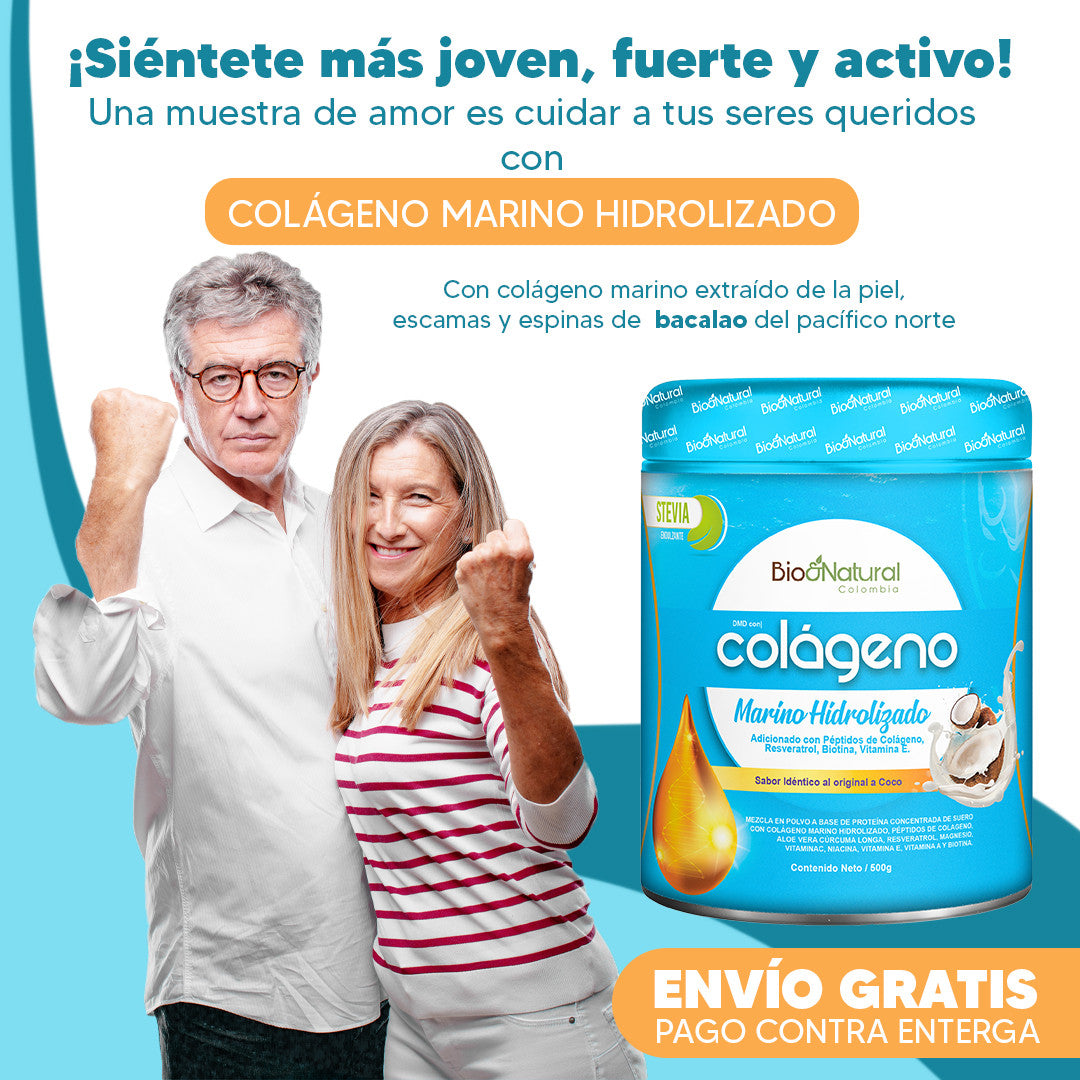 COLAGENO MARINO HIDROLIZADO X 500 GR