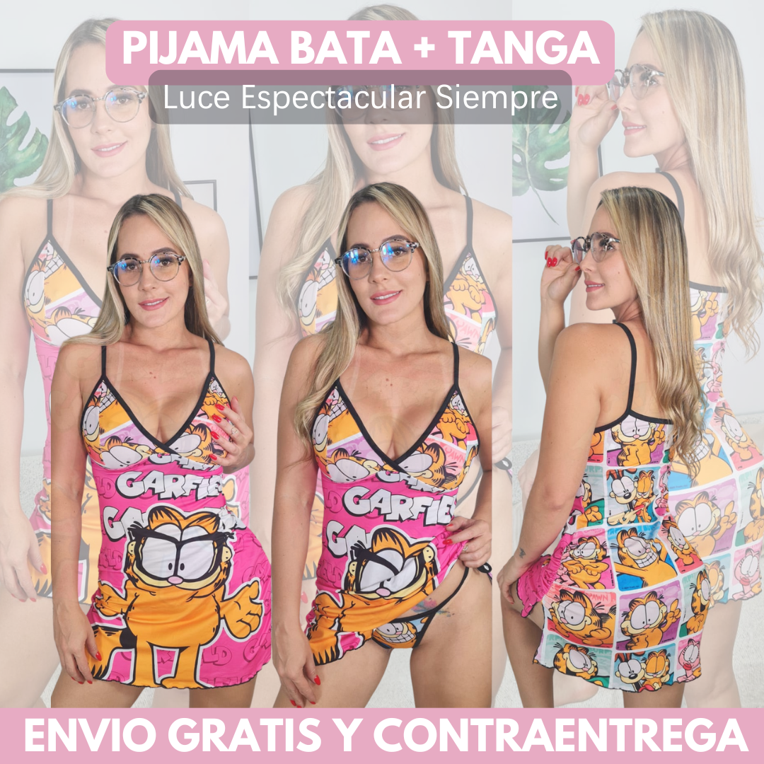 Pijama Bata Tanga Talla Unica