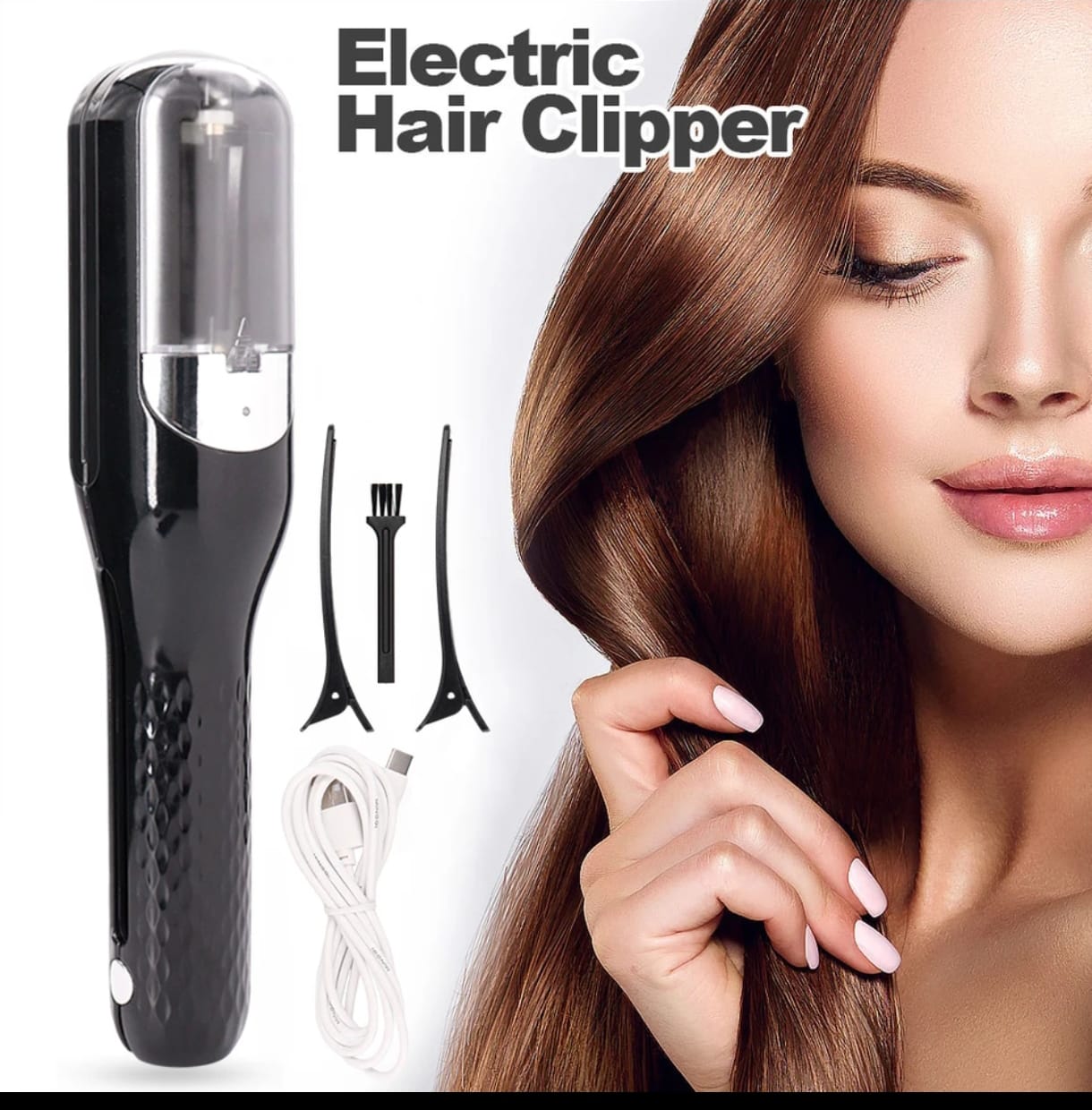 Electric Hair Clipper®️ Corta puntas abiertas