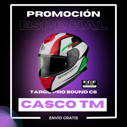 CASCO MT CERTIFICADO ECE 2205 3 Estrellas Sharp