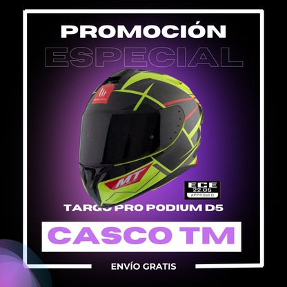 CASCO MT CERTIFICADO ECE 2205 3 Estrellas Sharp