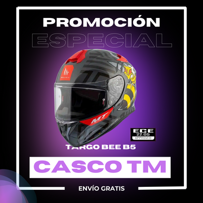 CASCO MT CERTIFICADO ECE 2205 3 Estrellas Sharp