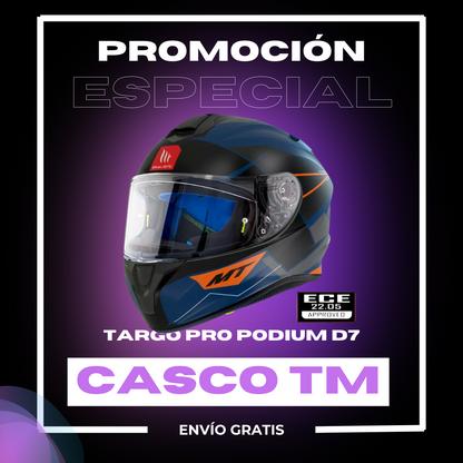 CASCO MT CERTIFICADO ECE 2205 3 Estrellas Sharp