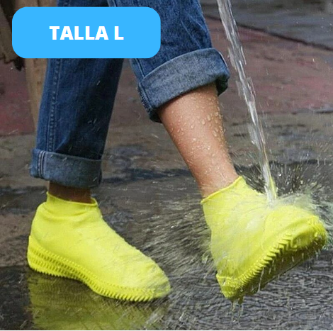Protector de zapatos para lluvia talla L