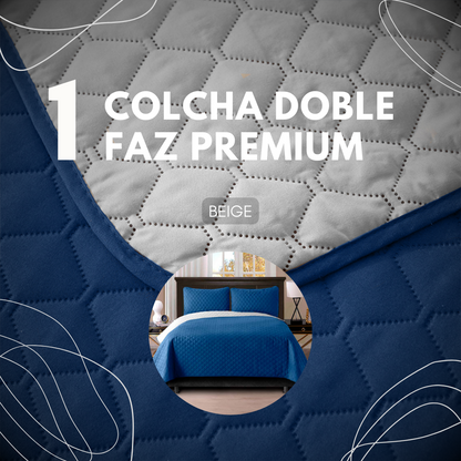 Colcha Doble Faz Premium