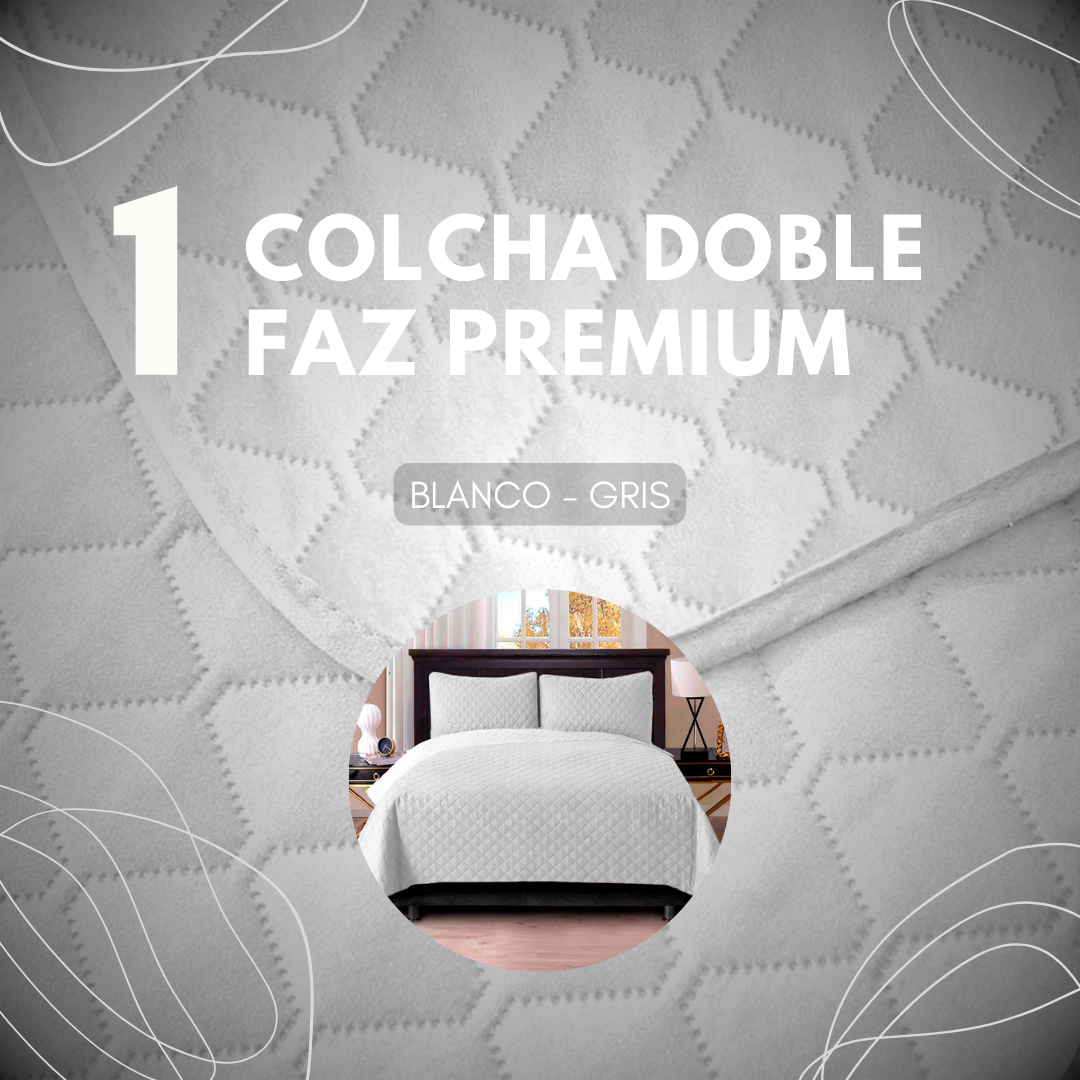 Colcha Doble Faz Premium