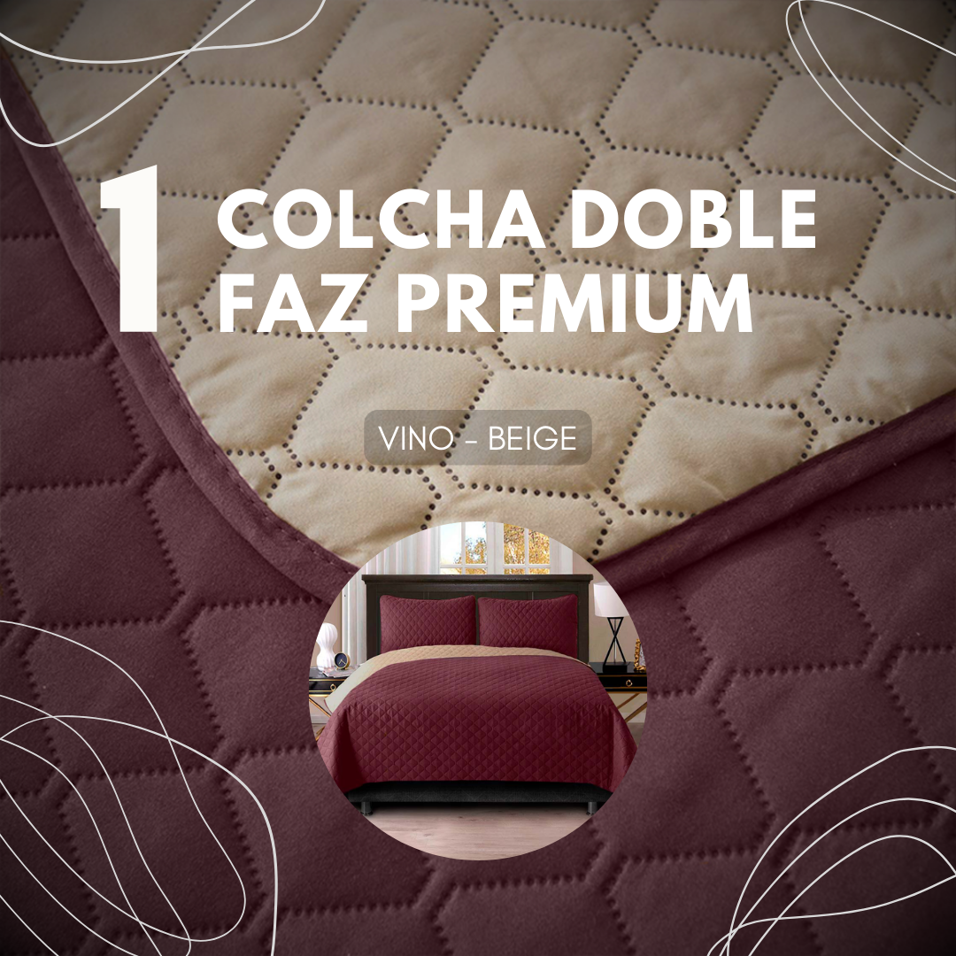 Colcha Doble Faz Premium