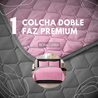 Colcha Doble Faz Premium