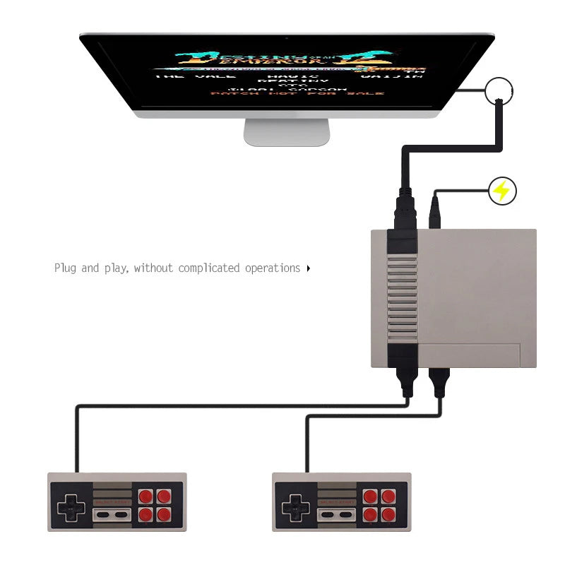 CONSOLA MINI NES DE 620 JUEGOS