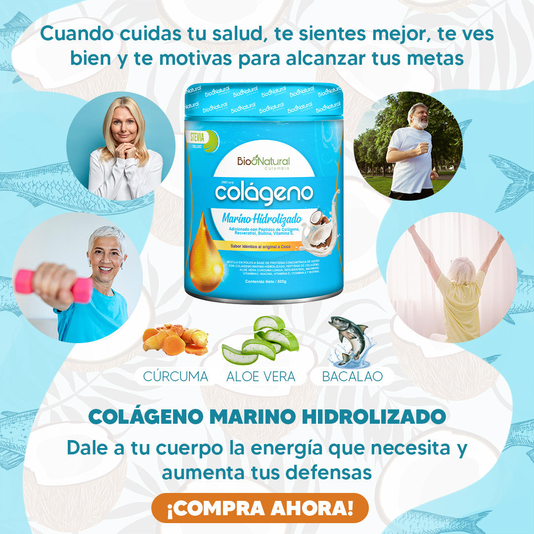 COLAGENO MARINO HIDROLIZADO X 500 GR