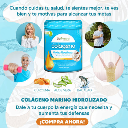 COLAGENO MARINO HIDROLIZADO X 500 GR