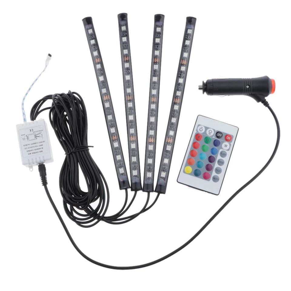 Luz LED RGB para carro