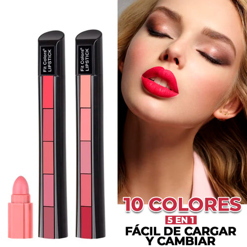 LABIAL 5 EN 1 RED Y NUDE